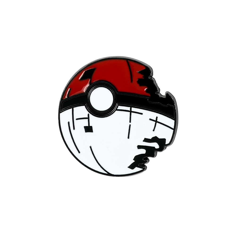 Embroidery Reddit - 1 szt. Kreatywna broszka anime z