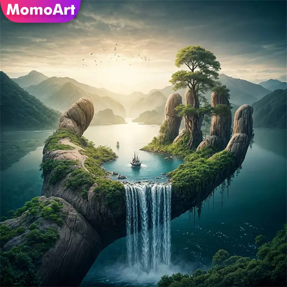 Embroidery Meaning - Momoart Bear Diamond Mosaic Animal Full