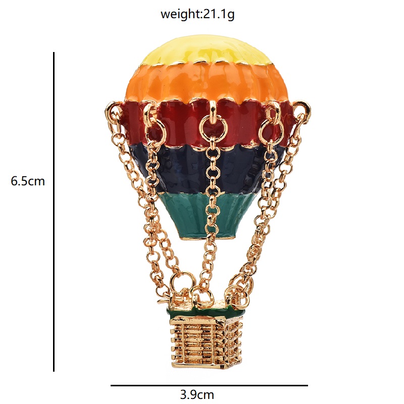 Wuli&baby Wielokolorowe Broszk – Embroidery Bali recenzja i cena