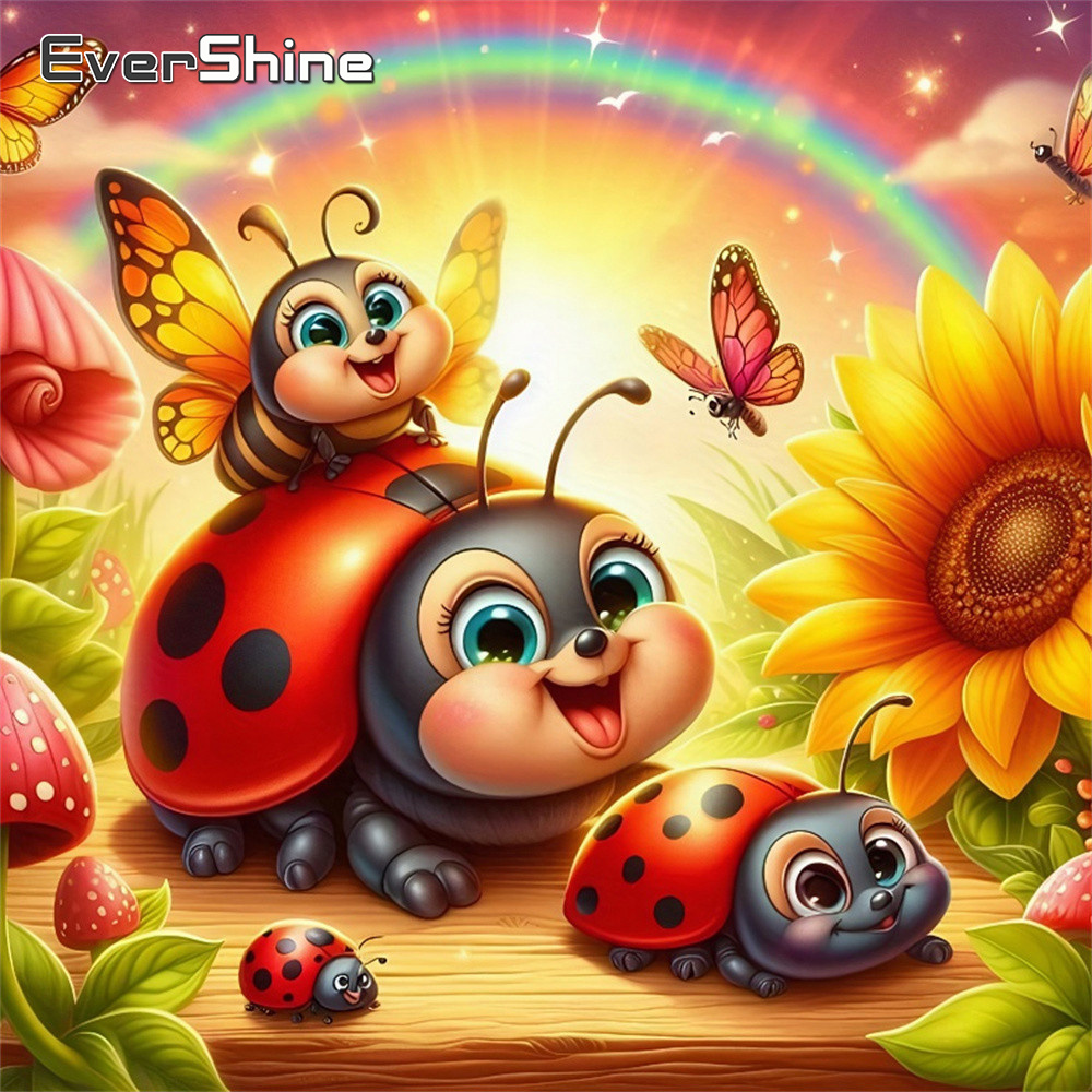 Mozaika diamentowa Evershine,  – Embroidery Lady Bug recenzja i cena