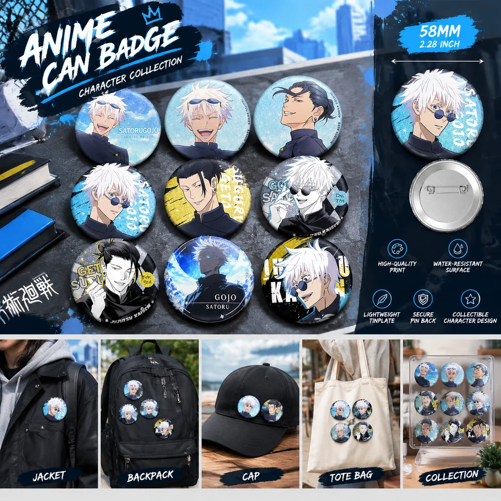 Odznaka Jujutsu Kaisen Pet58 z – Embroidery Reddit recenzja i cena